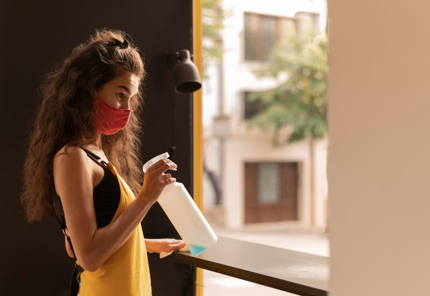 disinfection of tourist apartments