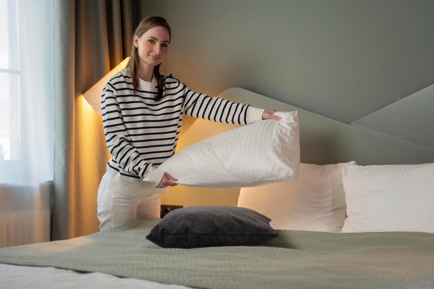 como vestir una cama